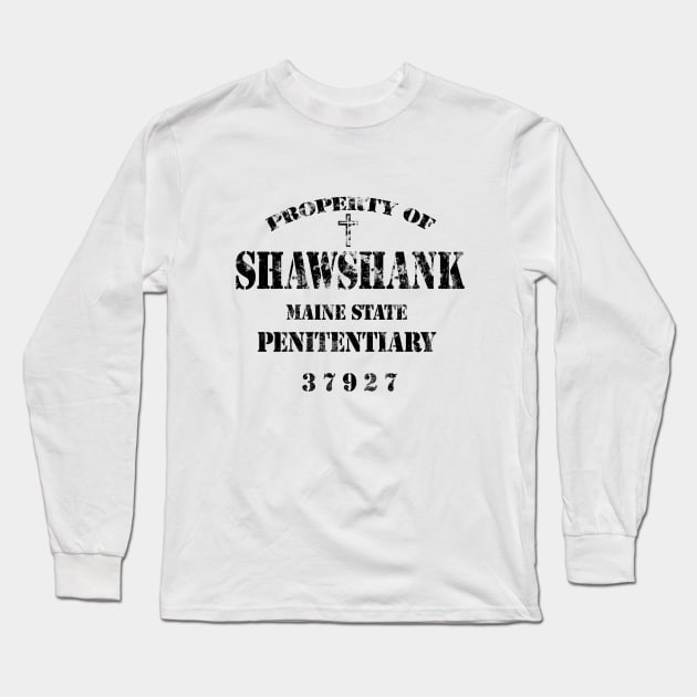 Shawshank Prison Long Sleeve T-Shirt by SJ-Graphics